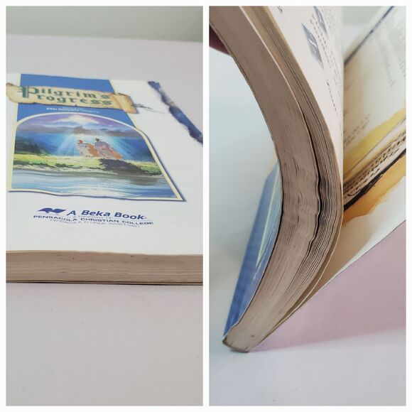 Lot Of 4 Abeka 3rd Grade Readers 3.1, 3.5, 3.6, 3.8 - Pilgrims P Water Damaged - Picture 10 of 13